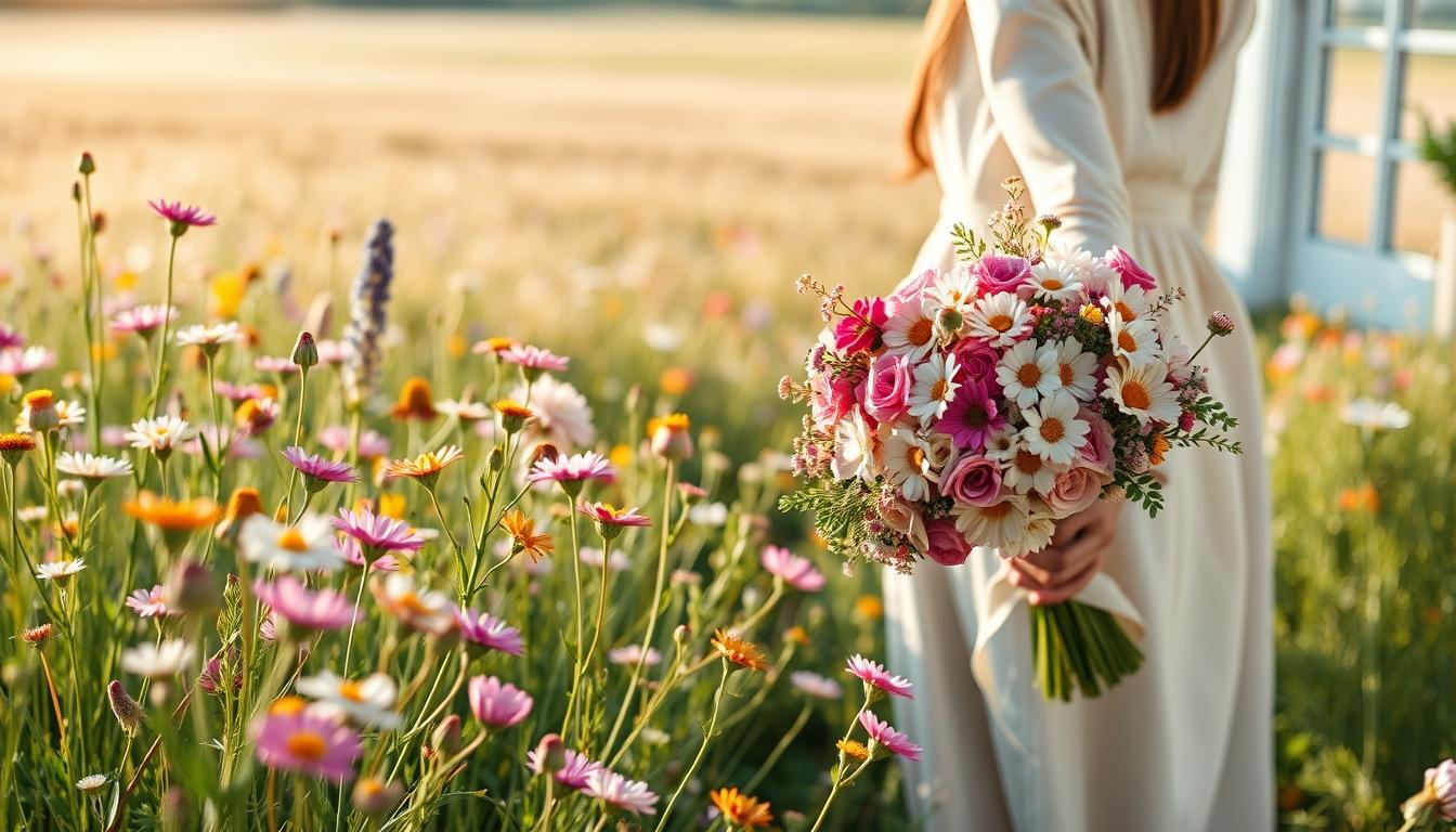 Seasonal flower arrangements